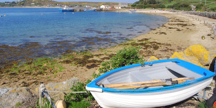 Explore Scilly's beautiful coastal inlets and bays